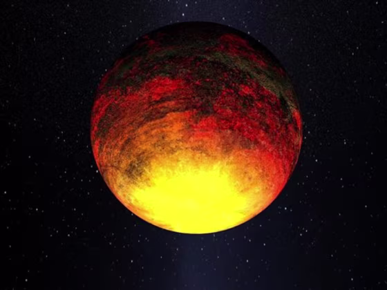 NASA's Kepler telescope is finding that relatively smaller planets — still larger than Earth, but tinier than Jupiter —are proving more common outside our solar system than once thought. This drawing is of one of the smallest planets that Kepler has found, a rocky planet called Kepler-10b, that measures 1.4 times the size of Earth and where the temperature is more than 2,500 degrees Fahrenheit. 